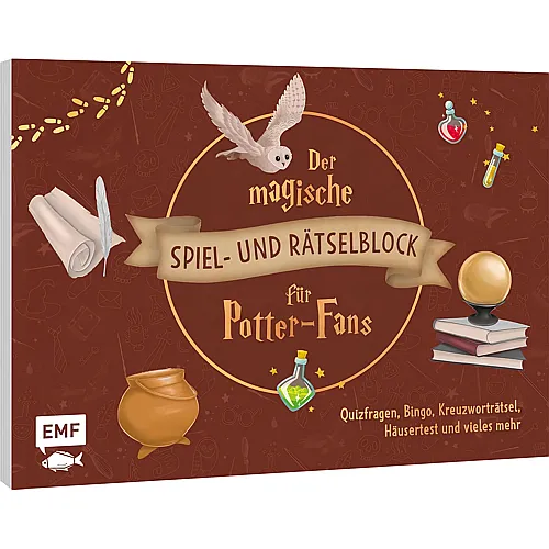 EMF Harry Potter Der magische Spiel- und R�tselblock f�r Potter-Fans