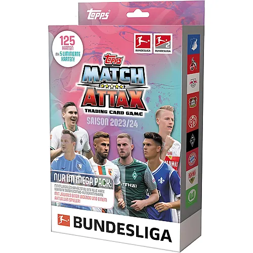 Topps Match Attax Bundesliga 2023/2024 - MEGA PACK