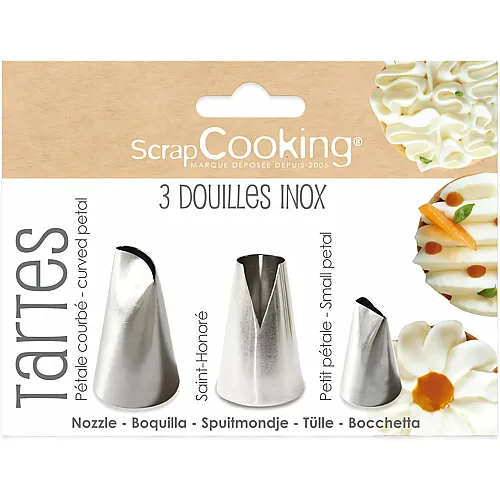 ScrapCooking Tüllen - 3 Teile