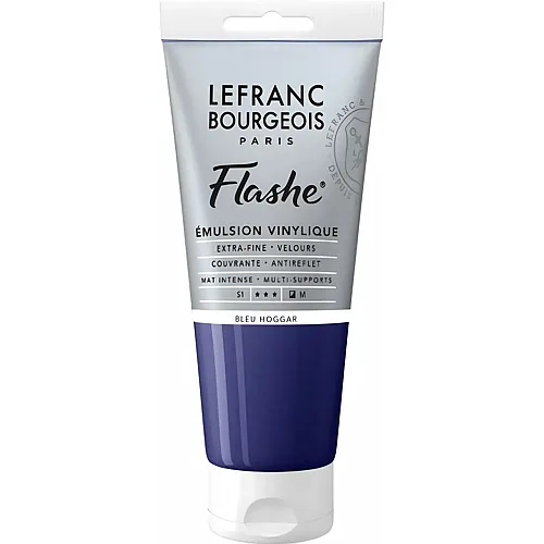 Lefranc Bourgeois Lfb Flashe Acryl 80ml Tube Hoggarblau