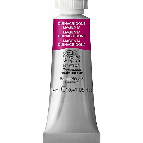 Winsor & Newton W&n Prof. Water Colour 14ml Tube Chinacridon Magenta