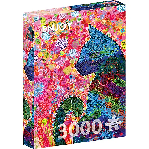 Enjoy Puzzle Wandering Cat - 3000 Teile