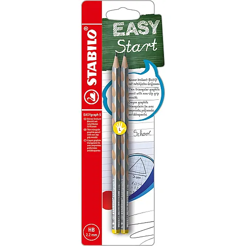 Stabilo Bleistift EASYgraph S Metallic Edition L - 2 Teile