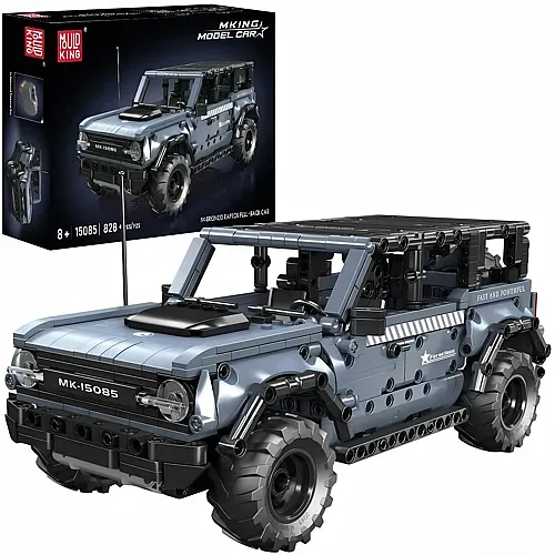 Mould King Bronco Raptor Offroad-SUV mit Rückzug 15085