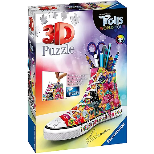 Ravensburger Puzzle Trolls World Tour Sneaker - 108 Teile