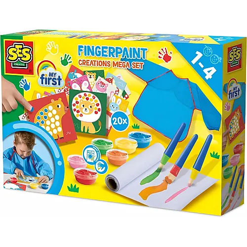 SES Fingerfarben-Kreationen Mega-Set