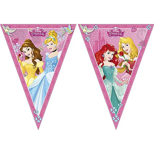 Procos Disney Princess Wimpelkette mit 9 Flaggen