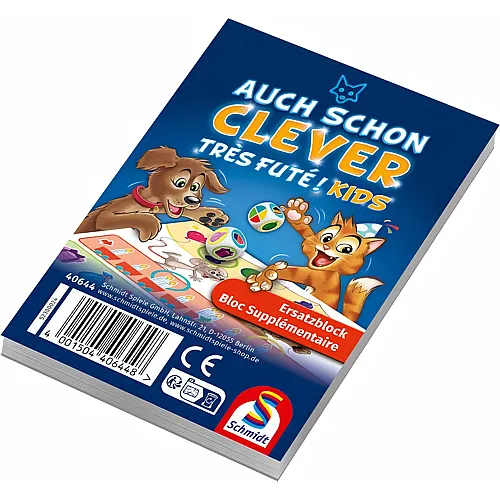 Schmidt Auch schon clever, Ersatzblock (100 Blatt)