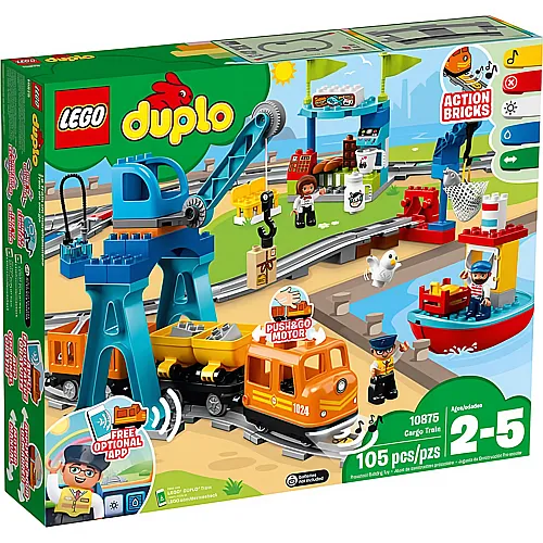 LEGO DUPLO Eisenbahn Gterzug (10875)