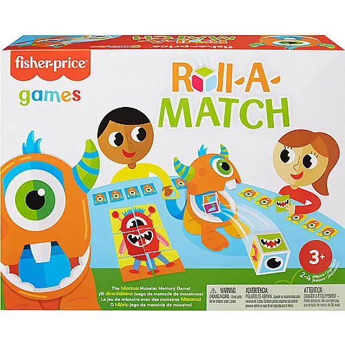 Fisher-Price Games W�rfelmonster Spiel