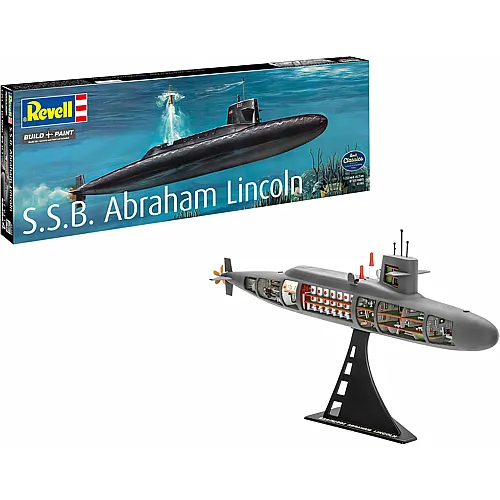 Revell Modellbausatz - S.S.B. Abraham Lincoln 1:253 - 158dlg.