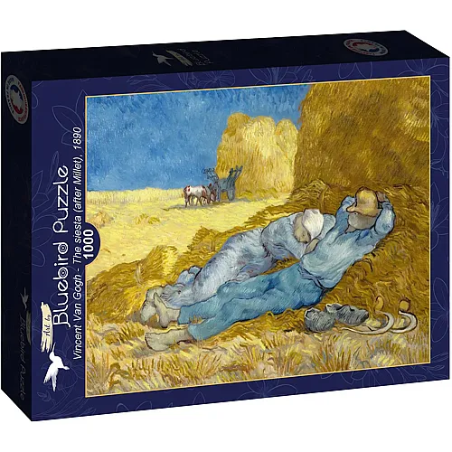 The siesta after Millet, 1890 1000Teile