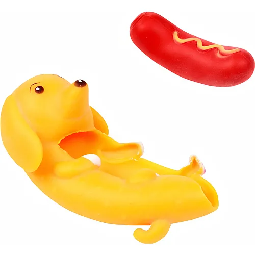 Puckator Dehnbarer Hot Dog Spielzeug
