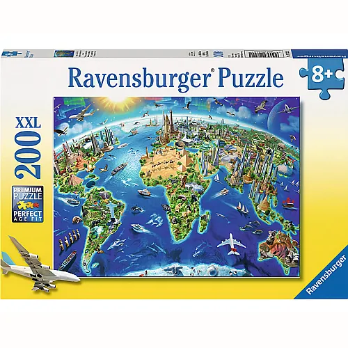 Ravensburger Puzzle Grosse, weite Welt (200XXL)