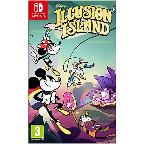Nintendo Switch Mickey Mouse Disney Illusion Island