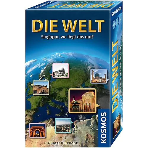 Kosmos Spiele Die Welt - Singapur, wo liegt das nur?