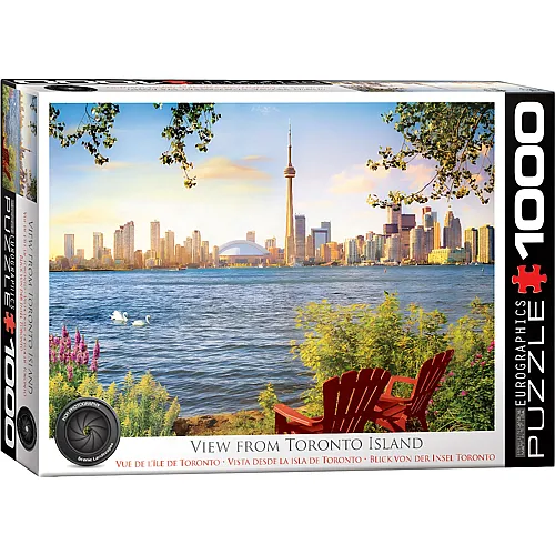 Eurographics Puzzle Blick auf Toronto - 1000 Teile