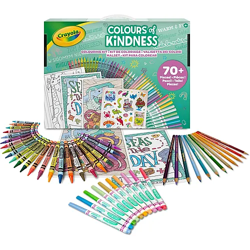Crayola Colors of Kindness Farbenkoffer - 70 Teile
