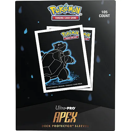 Ultra Pro Pok�mon - Blastoise APEX Deck Protector Sleeves (105)