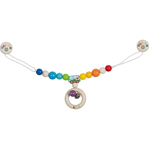 Goki Kinderwagenkette Regenbogen - 40 cm