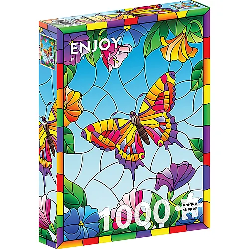 Enjoy Puzzle Crystal Butterfly - 1000 Teile