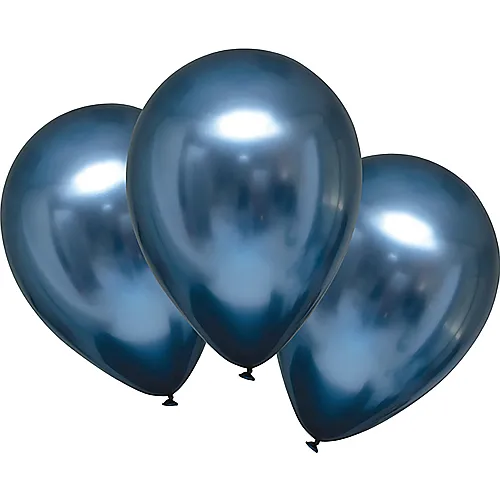 Amscan Ballons Satin Luxe Azure (6Teile)