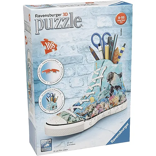 Ravensburger Puzzle 3D Sneaker Unterwasser Welt - 108 Teile