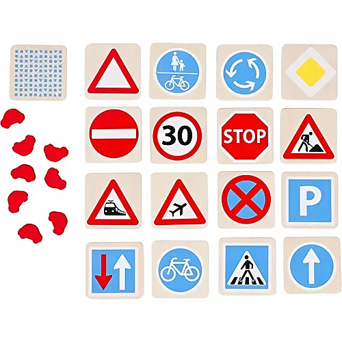 Goki Spiele Memo Verkehrszeichen (24Teile)