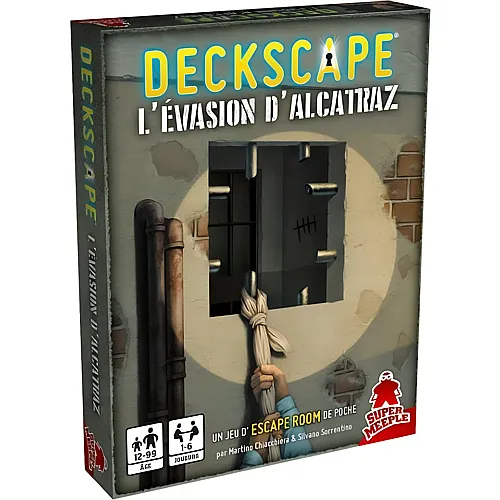 Super Meeple Spiele Deckscape 7 L'vasion d'Alcatraz (FR)