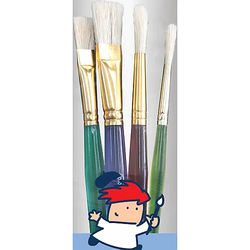 Lefranc Bourgeois LB Schulpinsel Fun Set Jungen 4 Pinsel