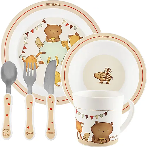 Sigikid Mister O'Lui Geschirr-Set Kuschelfreund