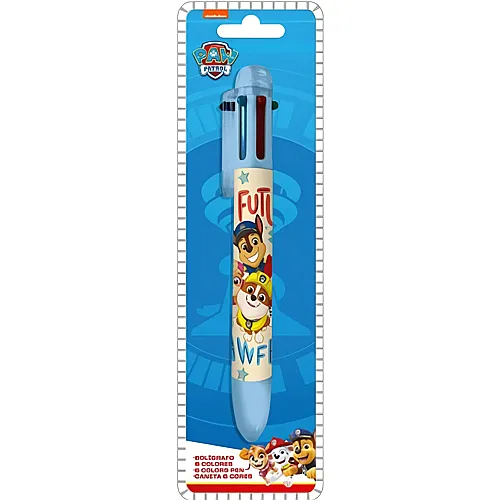 Stylo � bille 6 couleurs