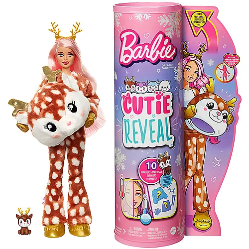 Barbie Cutie Reveal Winter Sparkle Series Reh
