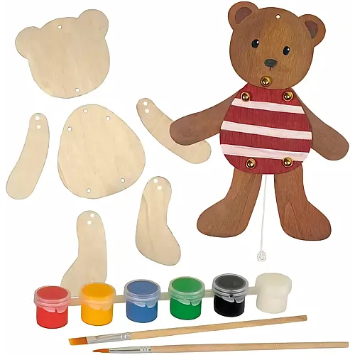 Egmont Hampelmann B�r Zum Bemalen 12 X 20 X 3 Cm