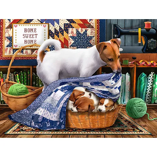 SunsOut Puzzle Tom Wood Sweet Dream my Little Ones - 500 Teile