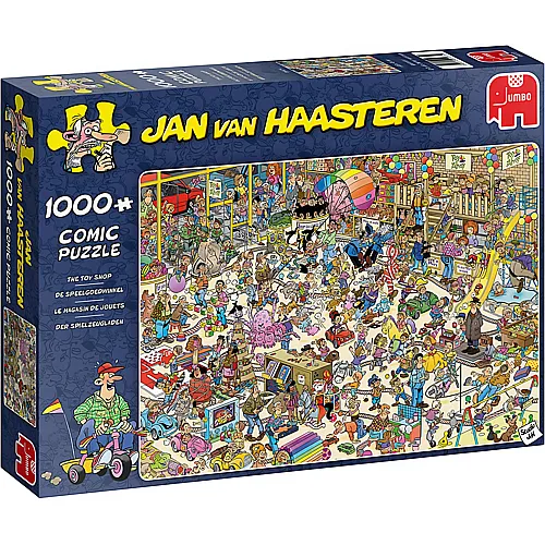 Jumbo Puzzle Jan van Haasteren Das Spielzeuggeschft (1000Teile)