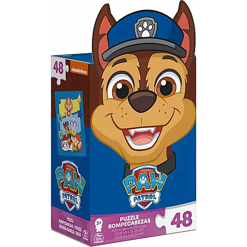 SPIN MASTER 48-teiliges Puzzle Chase Paw Patrol