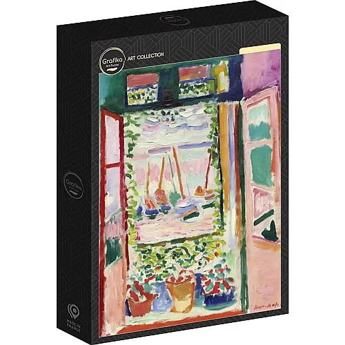 Grafika Puzzle Art Collection Offenes Fenster, Collioure (1000Teile)