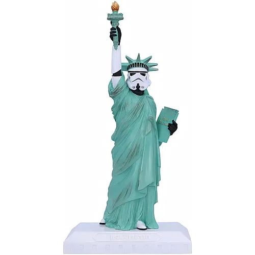 Nemesis Now Polyresin Stormtrooper What a Liberty, Gr�n, 23.5cm