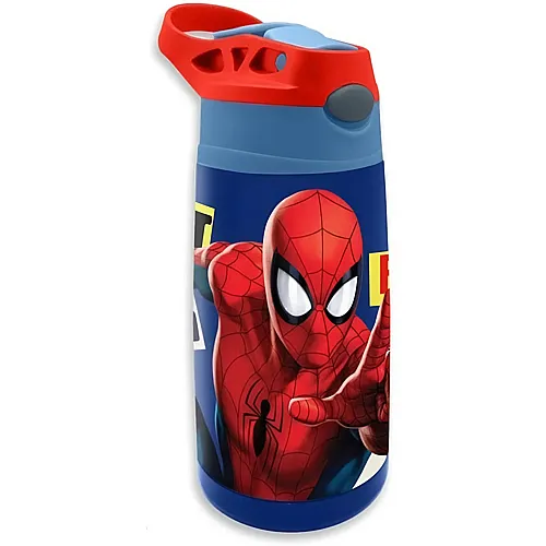 Kids Licensing Spiderman Trinkflasche aus Edelstahl (450ml)