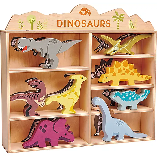 Tender Leaf Toys Dinosaurier Display (8x1Tier)