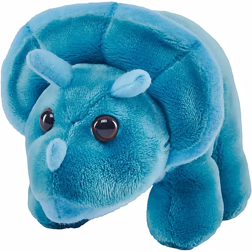 Wild Republic Prehistoric Pocketkins Triceratops Blau - 12 cm