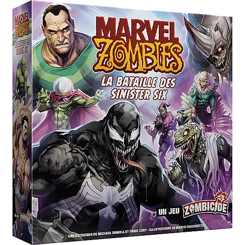 CMON Zombicide Marvel Zombies Clash of the Sinister Six (FR)
