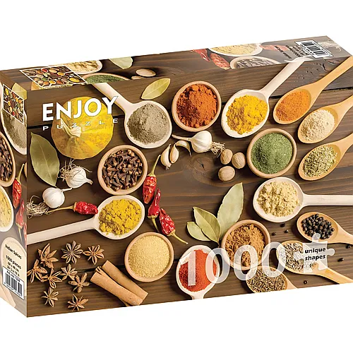 Enjoy Puzzle Indische Gew�rze - 1000 Teile