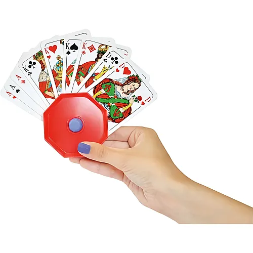 Noris Spielkartenhalter aus Kunststoff