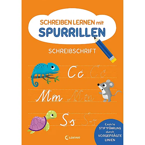 Loewe Schreibschrift - Spurrillen