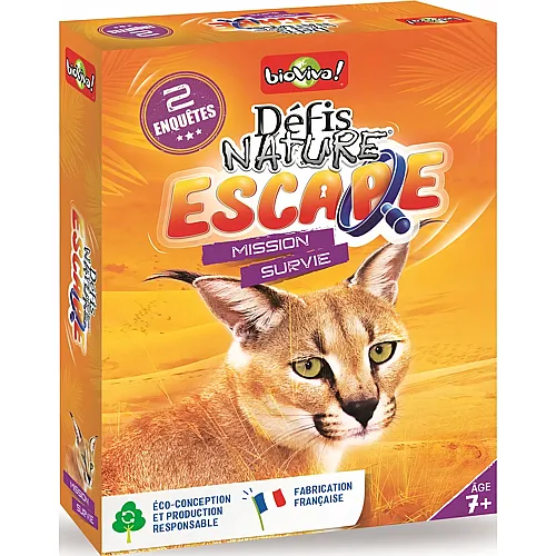 Bioviva D�fis Nature Defis Nature Escape - Mission Survie (FR)