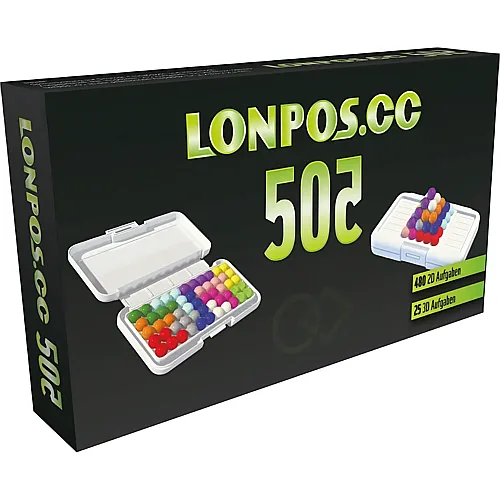 Lonpos.CC 505 Denkspiel in 2D und 3D
