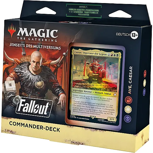 Magic The Gathering Fallout Commander-Deck - Ave Caesar - Deutsch