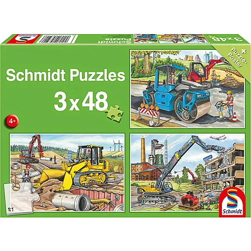 Meine liebsten Baustellenfahrzeuge 48Teile